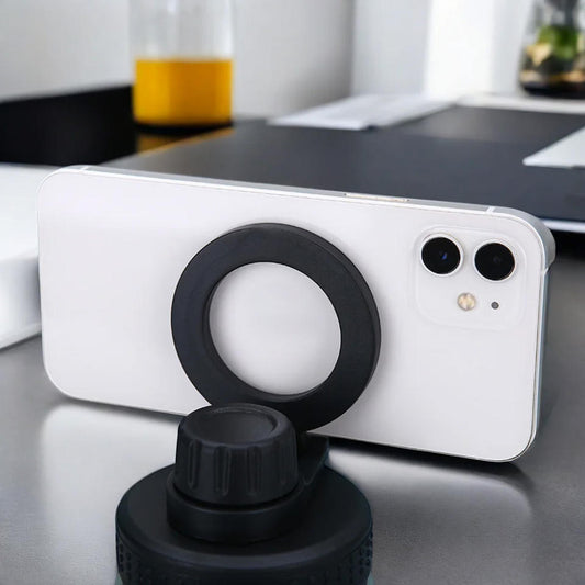 ATHLAS FLASKA - Isolerad flaska i rostfritt stål med magnetiskt telefonfäste (0,95 l)